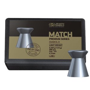 Diabolo JSB Premium Match Light, kal. 4,50 mm, 200 ks