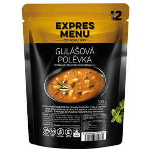 Gulášová polievka, 2 porcie