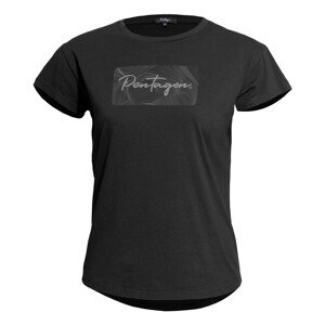 Pentagon dámske tričko Contour, čierne